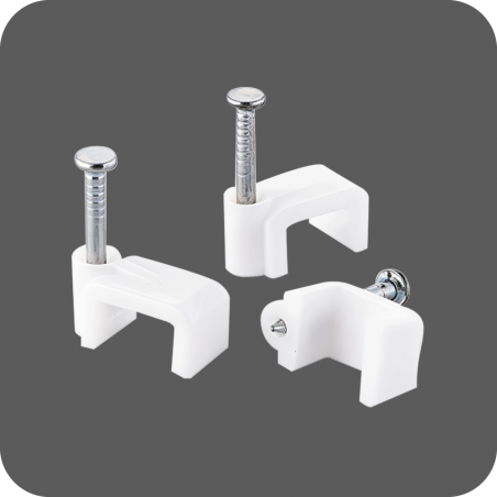 Grapa para cable plano