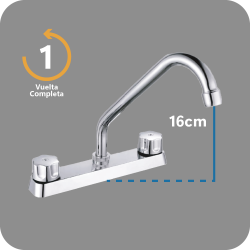 Mezcladora de cocina 8”