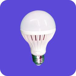 Foco LED solar 9w